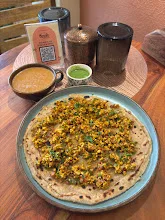 Paneer masala paratha